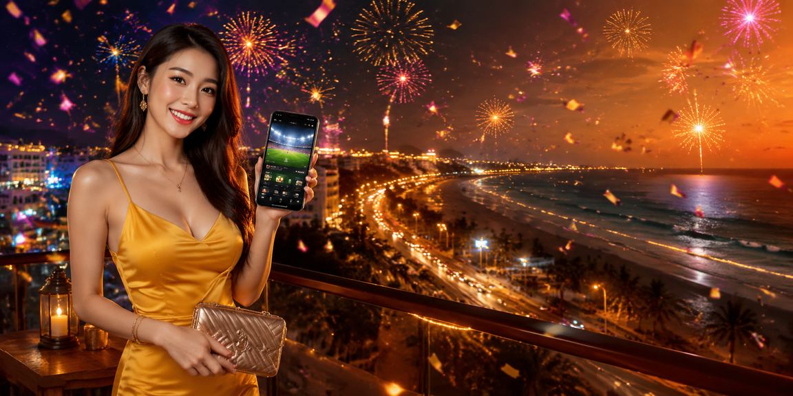 Không khí xem thể thao buổi tối gần chợ đêm Phan Thiết đông người